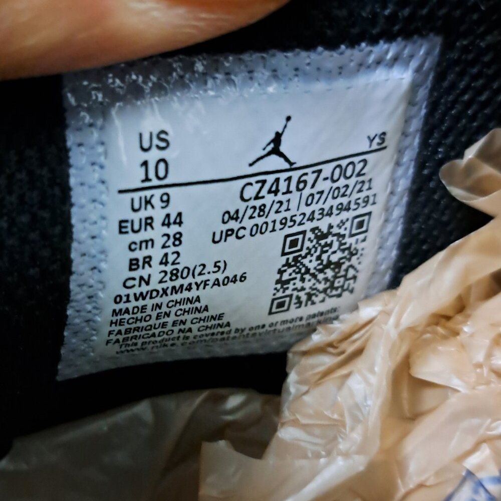 %Size 10 Nike Jordan Max Aura 3 Basketball Shoes Men AJ22 - Picture 6 of 9
